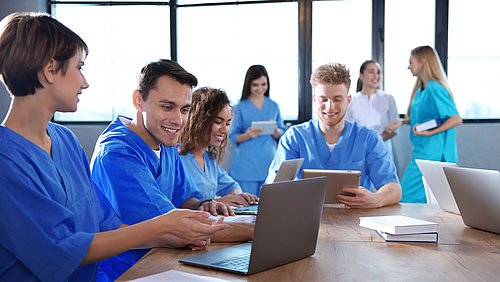 Link zur Seite: Pflegeschulen